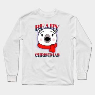 BEARY Christmas Polar Bear Long Sleeve T-Shirt